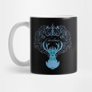 Winter deer gift Mug